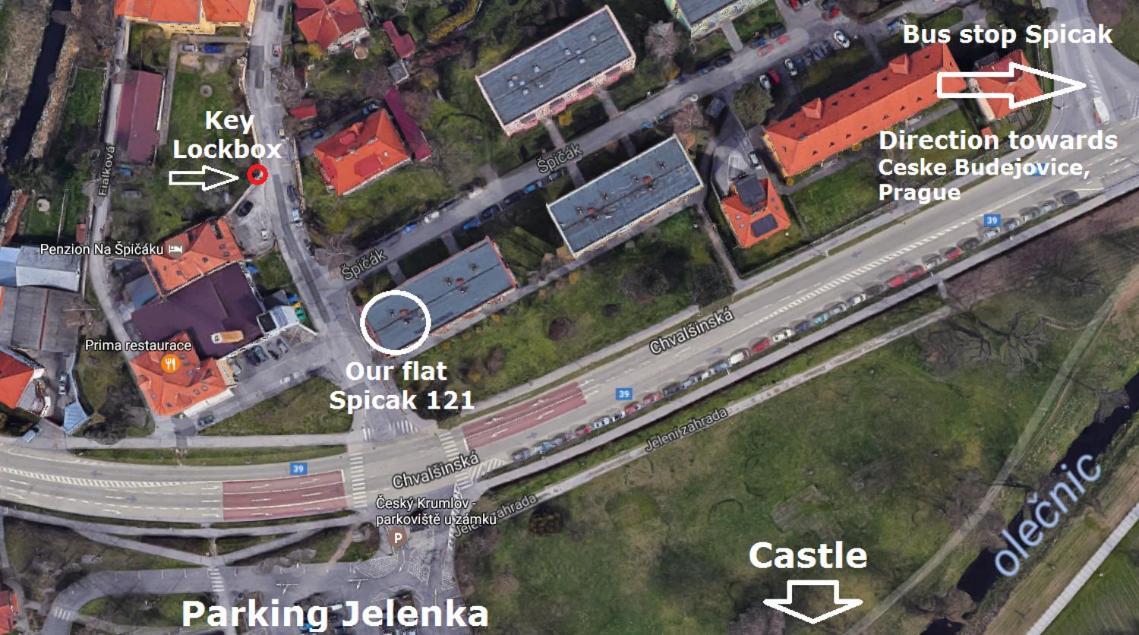 The Best Castle View-Bus Station, Parking, Center Český Krumlov 外观 照片