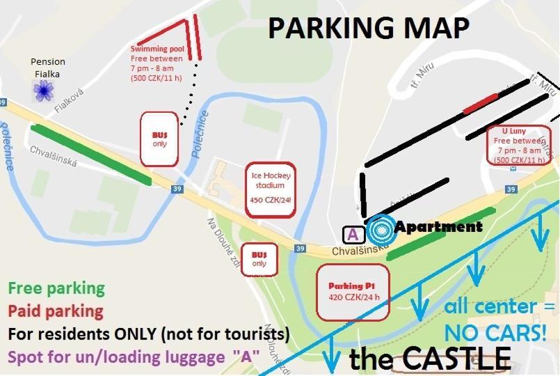 The Best Castle View-Bus Station, Parking, Center Český Krumlov 外观 照片